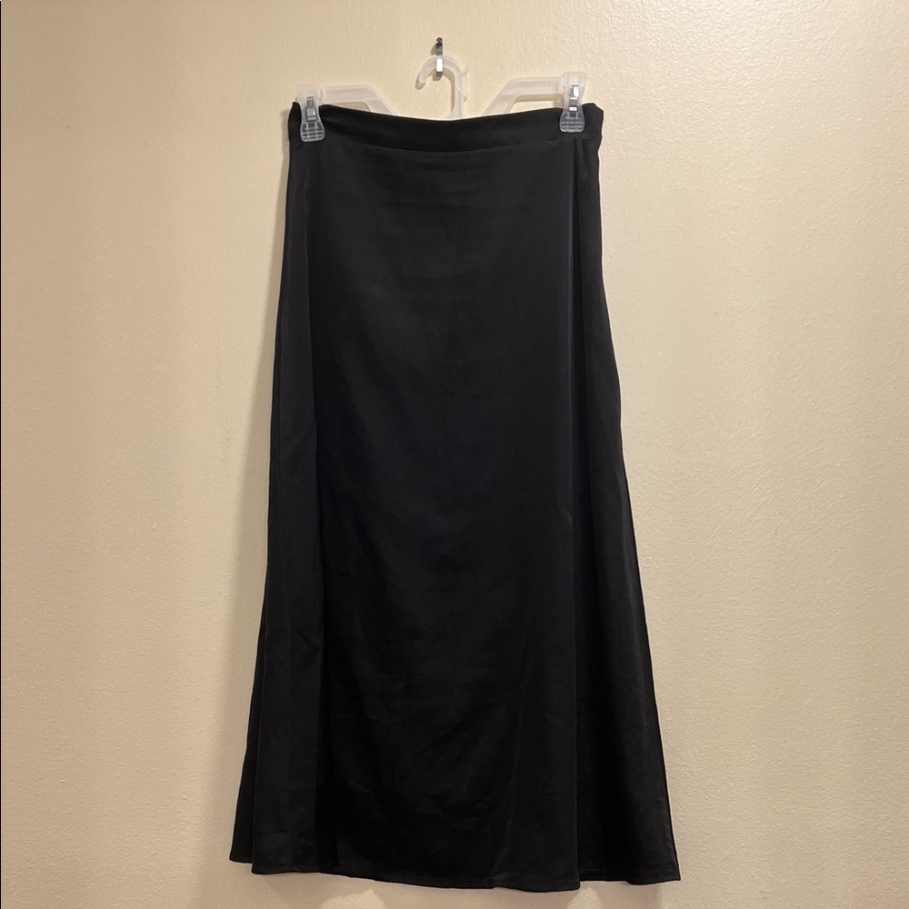 Double Zero Classic Black Maxi Skirt